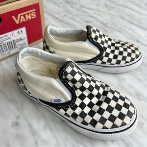 Vans Checkerboard Slip-On Kid Shoes